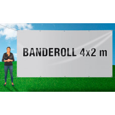 Banderoll 4x2 meter